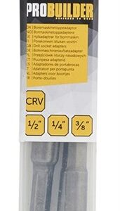 Stecknuss-Adapter-Set 3-teilig Steckschlüssel Bohrmaschinen, Akkuschrauber