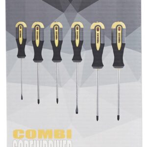 Schraubenzieher Werkzeug Schraubendreher Schlüssel Set Kreuz Schlitz 6tlg.